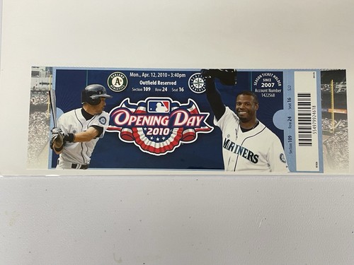 Griffey Jr 2010/others Fan Club Ticket Uncirculated Mint Rare Items Awesome - Picture 12 of 16