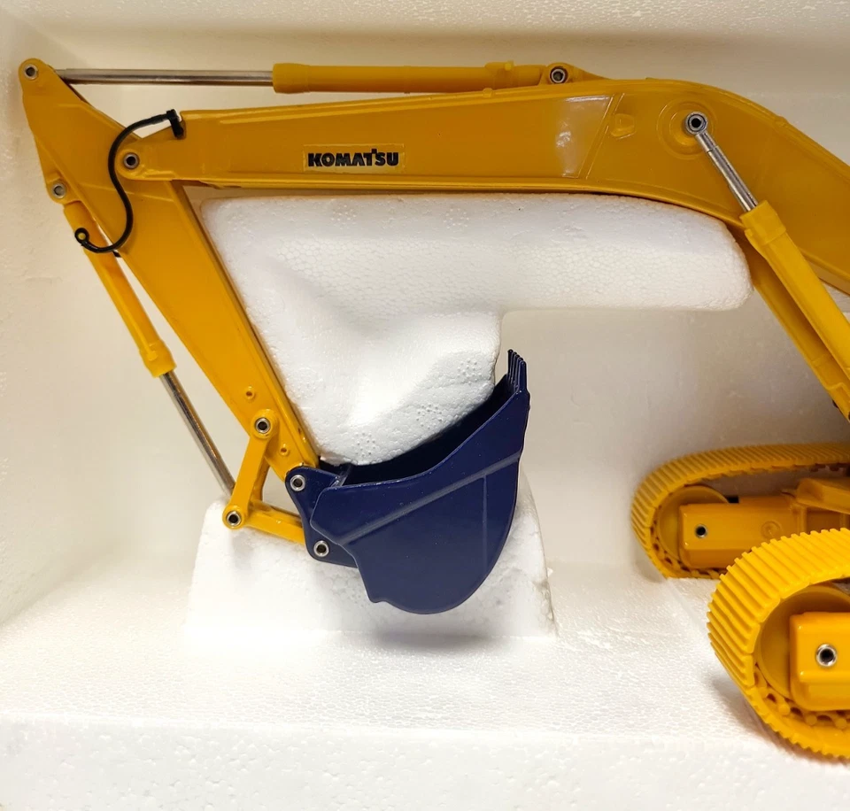 Excavadora diecast Komatsu PC 400 LC-5 1/32 Ref. 183 orugas de goma Joal compacto Foto 4 de 4