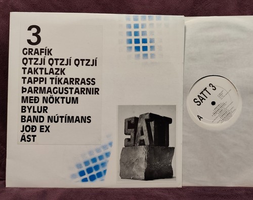 SATT • Icelandic Vinyl Triple 3xLP Compilation - Björk • Tappi Tikarrass - Bild 5 von 7