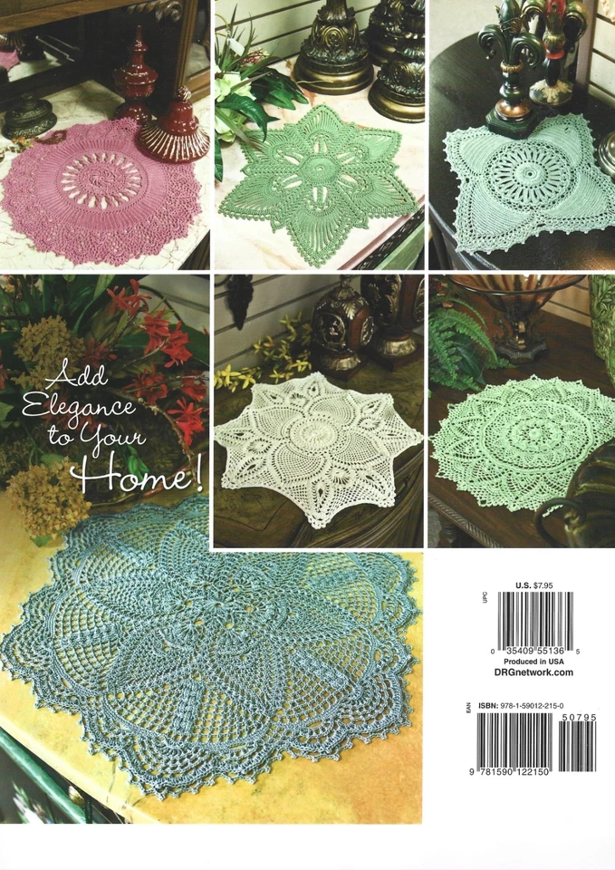 Exquisite Doilies Crochet Pattern Book Patricia Kristoffersen 6 Stunning Designs - Image 2 of 2
