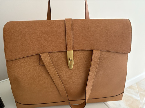 Authentic Large Celine Paris Brawn Bag. - Picture 1 of 16