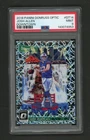 2018 Donruss Optic Josh Allen Downtown SSP Rookie RC #DT-14 Bills PSA 9
