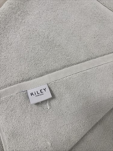 Riley Plüsch Badematte Bodentuch Dusche Komfort Badvorleger Grau Neu ohne Etikett - Bild 3 von 5