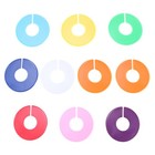 10 Pcs Size Buckle Baby Clothing Circle Clothes Dividers