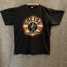 Social Distortion T Shirt Large       237