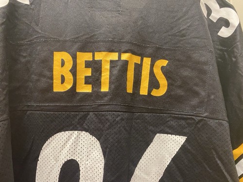 Vintage Jerome Bettis Pittsburgh Steelers NFL Jersey • Logo Athletic • Large HOF - Picture 8 of 14