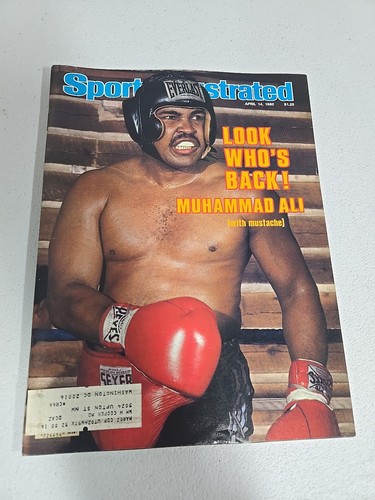 Muhammad Ali April 14, 1980 Sports  Illustrated - Picture 1 of 3