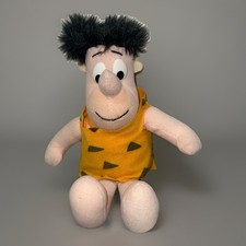 Vintage 1987 Hanna Barbera Fred Flintstone Doll 9  Plush Stuffed Toy Figure