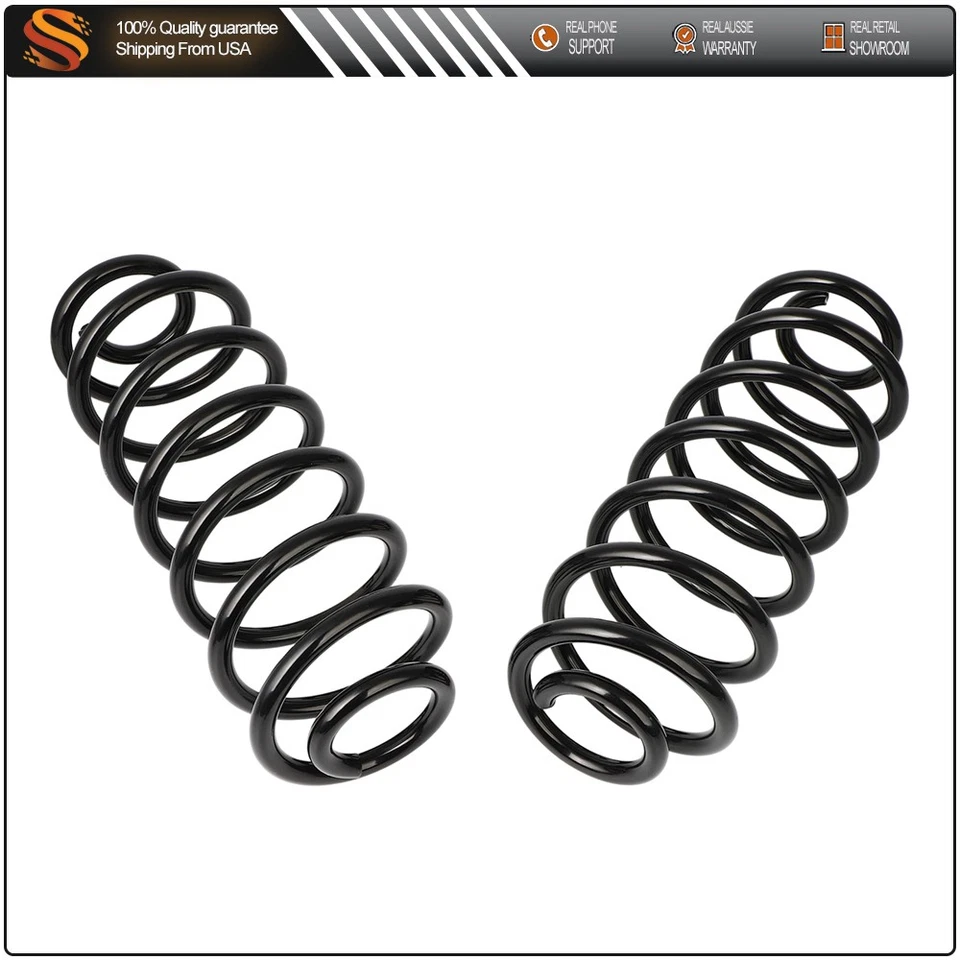 Rear 2x Coil Springs for Ford Crown Victoria 1998-2011 Lincoln Town Car Mercury Foto 4 de 4