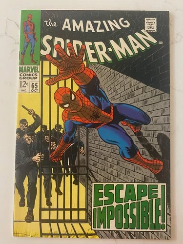 Amazing Spider-Man 65 1968 Marvel Comics VG/F 5.0 Green Goblin Gwen Stacy