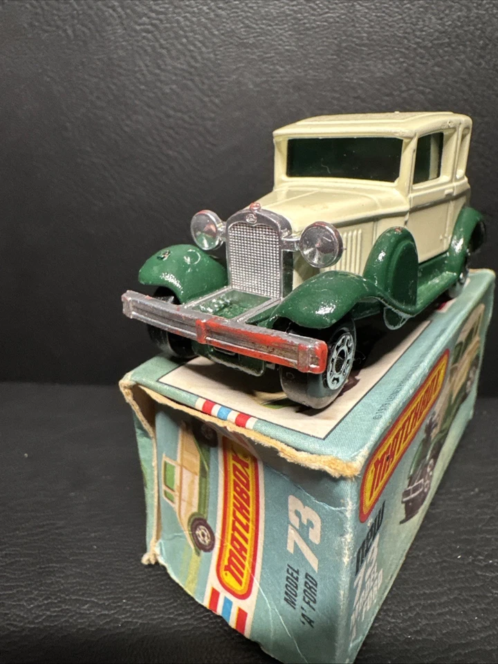 Matchbox Nº 73 Modelo A Ford En Su Caja Original Foto 4 de 4