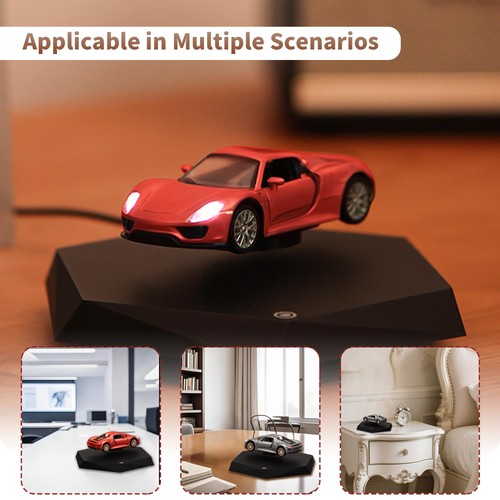 Magnetic Levitating Car - 360° Floating Display Model Realistic Zinc Alloy Sp... - Picture 5 of 6