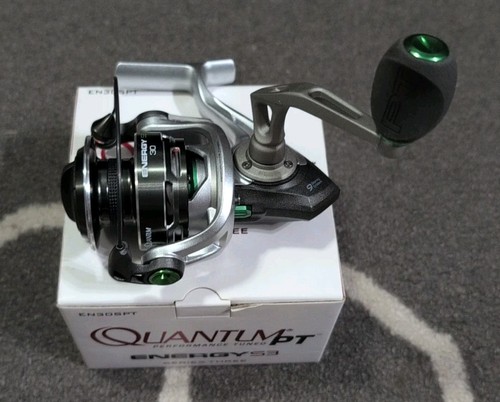 CARRETE DE PESCA GIRATORIO QUANTUM PT ENERGY S3, EN30SPT, 5.2:1, NUEVO EN CAJA - Imagen 3 de 6