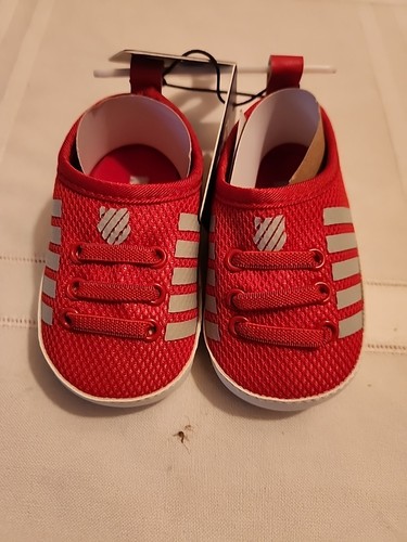 K-Swiss Blanco Clásico Infantil, Niño Pequeño y Niño Tallas Totalmente Nuevo En Caja - Imagen 1 de 5