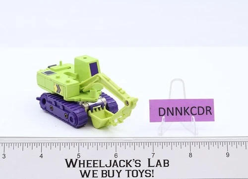 Scavenger Devastator 1985 Vintage G1 Transformers Excavator Action Figure