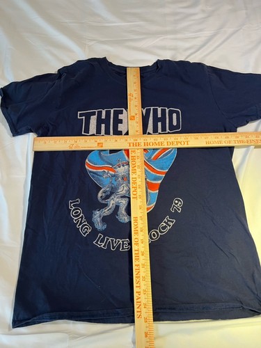 The WHO Retro Vintage MSG Konzert Shirt Größe Large 2-seitig - Bild 4 von 4