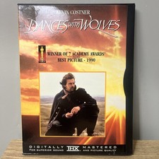 Dances with Wolves (DVD, 1998, THX Digitally Mastered) KEVIN COSTNER 