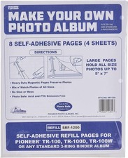 Pioneer Srf1200-refill Photo Album Refills White, 9" X 10 7/8" | Ebay