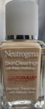 Neutrogena Skin Clearing Liquid Foundation  60 Natural Beige
