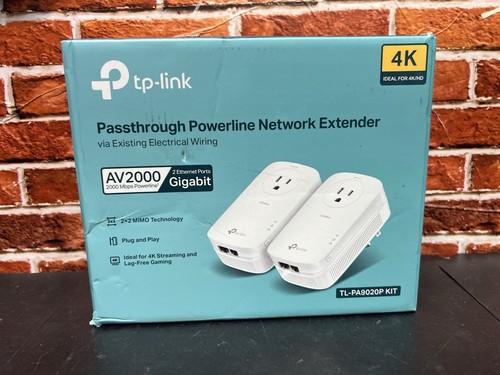 TP-Link AV2000 Powerline Adapter Kit - 2 Gigabit Ports, TL-PA9020P - Bild 2 von 11