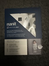 Nanit Breathing Wear Starter Pack Small 0-3 Months Swaddle and Band - New