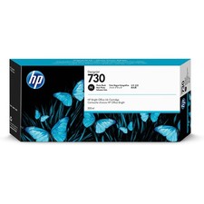Original HP 730 High Capacity Photo Black Ink Cartridge (P2V73A)