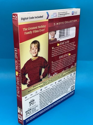 Home Alone & Home Alone 2 Blu Ray/Dvd/Digital Disney Movie Club Exclusive NEW! - Picture 4 of 4