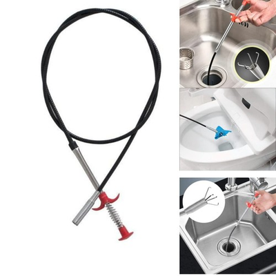 #ad Easy Use Flexible Drain Clog Remover – Plumbing Tool for Hair amp; Debris Removal $4.99