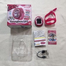 BANDAI Tamagotchi Uni Sanrio Characters Hello Kitty Pink July 2024 Used Japan