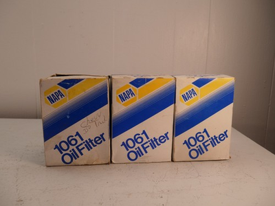 #ad 3 Vintage Napa Oil Filters 1061 **NOS** $40.00
