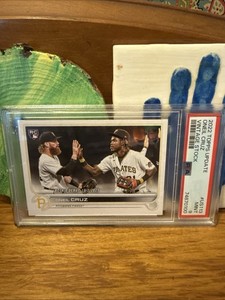 2022 Topps Update Ser. Rookie Debut Oneil Cruz US113 Vintage Stock /99 (RC) PSA9