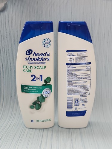 (Lot of 2) Head & Shoulders Itchy Scalp Care 2-in-1 Dandruff Shampoo+Conditioner - Picture 2 of 2