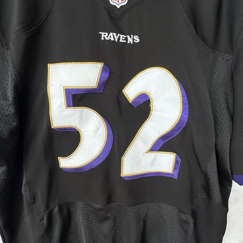 Nike On Field Ray Lewis Baltimore Ravens NFL Jersey Size 52 8484 - Picture 5 of 10