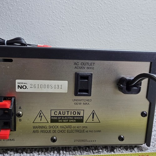 Onkyo TX-28 Quartz Synthesized Tuner Amplifier Receiver Vintage 1980s Working - Picture 12 of 13