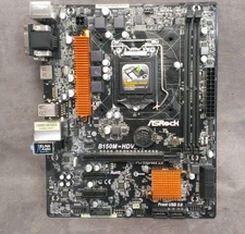 ASROCK B150M-HDV Motherboard LGA1151 DDR4 Motherboard