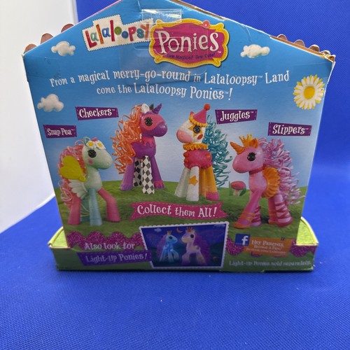 Rara nuova figura Lalaloopsy Ponies Snap Pea Horse Pegasus 5" Oopsies NOS #524633 - Foto 2 di 5