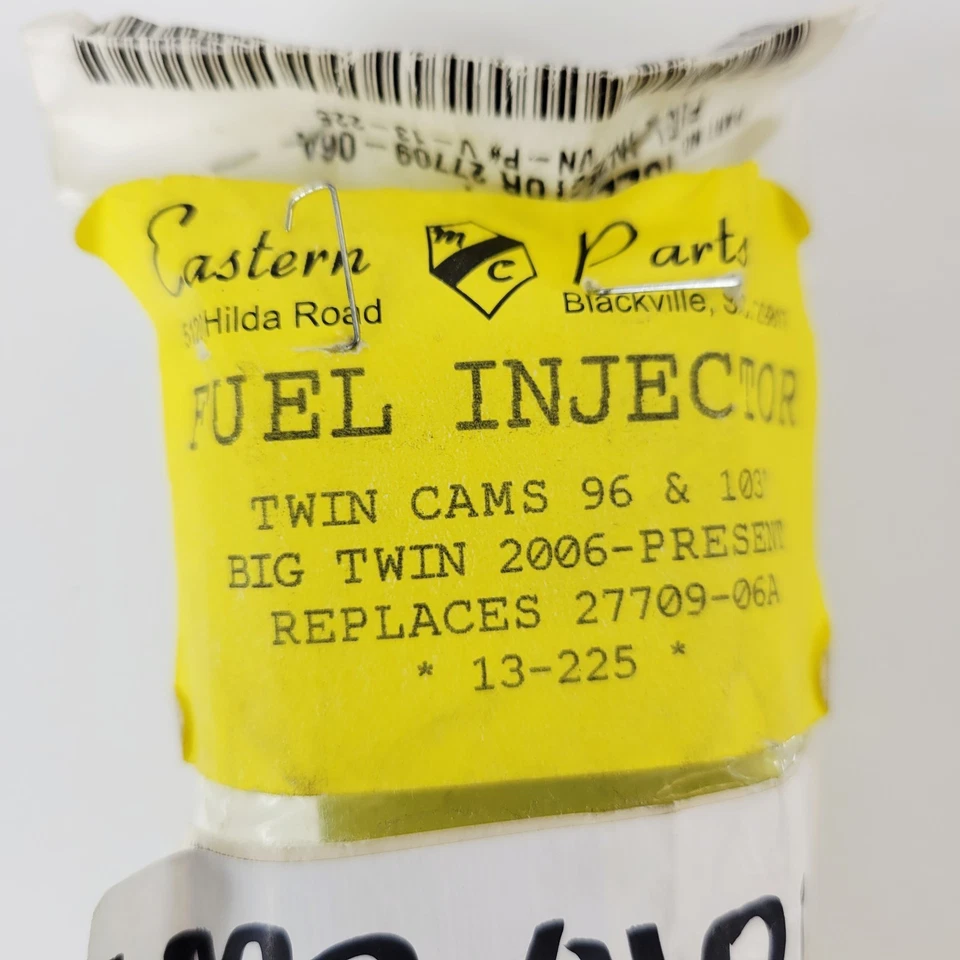 Inyector de combustible Eastern Motorcycle Parts bicicleta de calle V-13-225 paquete de 2 para Harley Foto 4 de 4