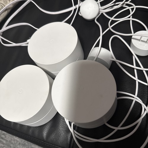 Google Mesh Wifi 3-pak biały przedłużacz - Zdjęcie 4 z 4