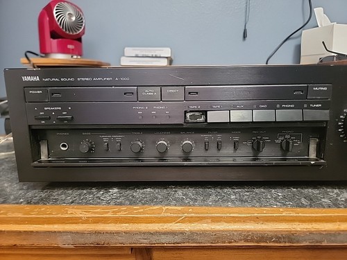 Yamaha A 1000 integrated amplifier vintage Class A Works well, SOLD FOR Parts - Picture 2 of 5