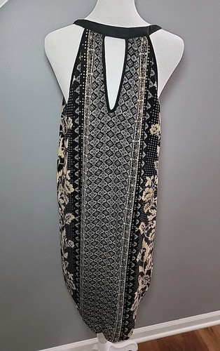 ASTR The Label Boho Abito Midi Donna Grande Stampa Floreale Alto Basso - Foto 3 di 5