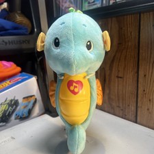 Fisher Price Ocean Wonders Soothe and Glow Seahorse Night Light Musical Plush