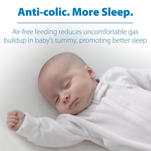 Dr. Brown's Anti-Colic Options+ Glass Baby Bottles 9oz 3-Pack 0m+ - Picture 6 of 6