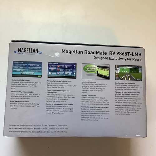 Magellan RoadMate RV9365T-LMB GPS - W/ power supply - Picture 5 of 16