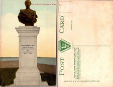 Lucien Bonaparte Wise Postcard Bust Monument Panama Divided Back Vintage Unsent