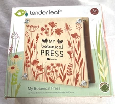 Tender Leaf Toys My Botanical Press Dried Flowers Craft Set New In Open Box