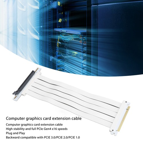Pcie4.0 X16 Riser-Kabel 11 8 Zoll Länge Rechtwinklig Hochgeschwindigkeits NTS - Afbeelding 13 van 22
