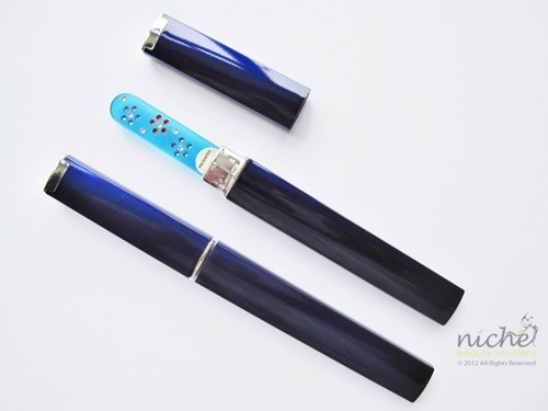 TOP QUALITY Medium Size GLASS NAIL FILE HARD Protective CASE - FILE NOT INCLUDED - Picture 9 of 13