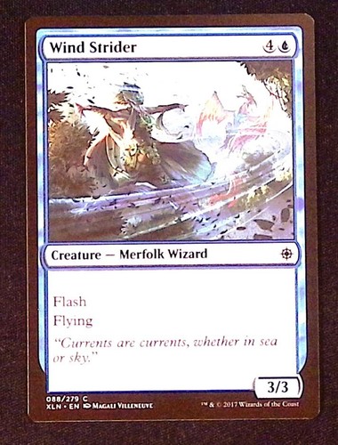 Wind Strider Magic the Gathering Ixalan Creature Merfolk Wizard Common