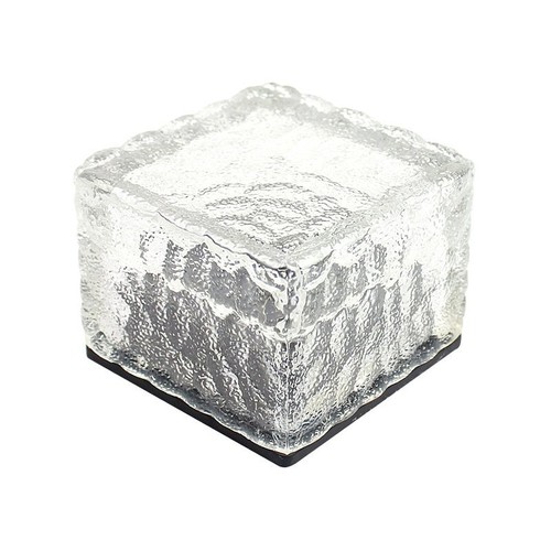 7 Color Changing Outdoor Led Solar Ice Rock Crystal Glass Cube 4 Of 12 7 Color Changing Outdoor Led Solar Ice Rock Crystal Glass Cube Landscape Lights