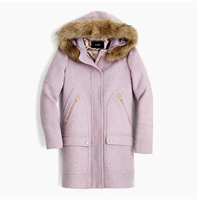 J.Crew Chateau parka Italian stadium-cloth wool-G9093/G9094